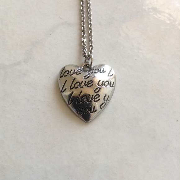New I Love You Heart Necklace - Picture 1 of 2